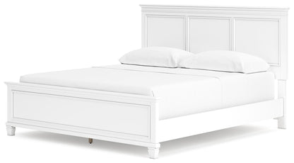 Fortman - Panel Bed, Full, White
