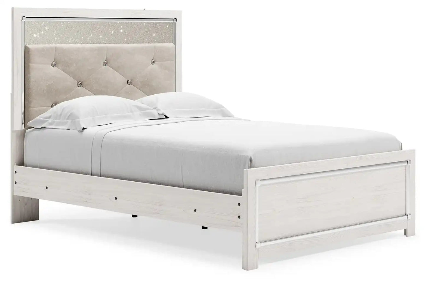 Altyra - Panel Bed, Twin, White