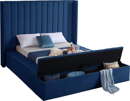 Kiki - Bed, King, Black