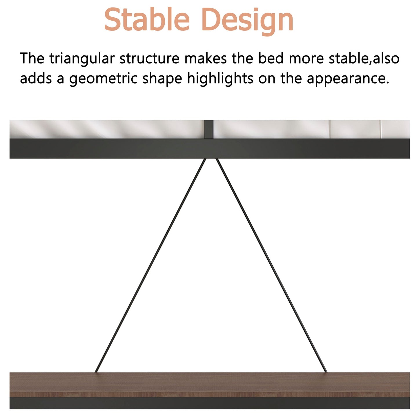 Adam - Twin Loft Bunk Bed With Cinnamon Wood Desk And Closet Rod - Black