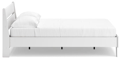 Socalle - Panel Platform Bed, Full, White