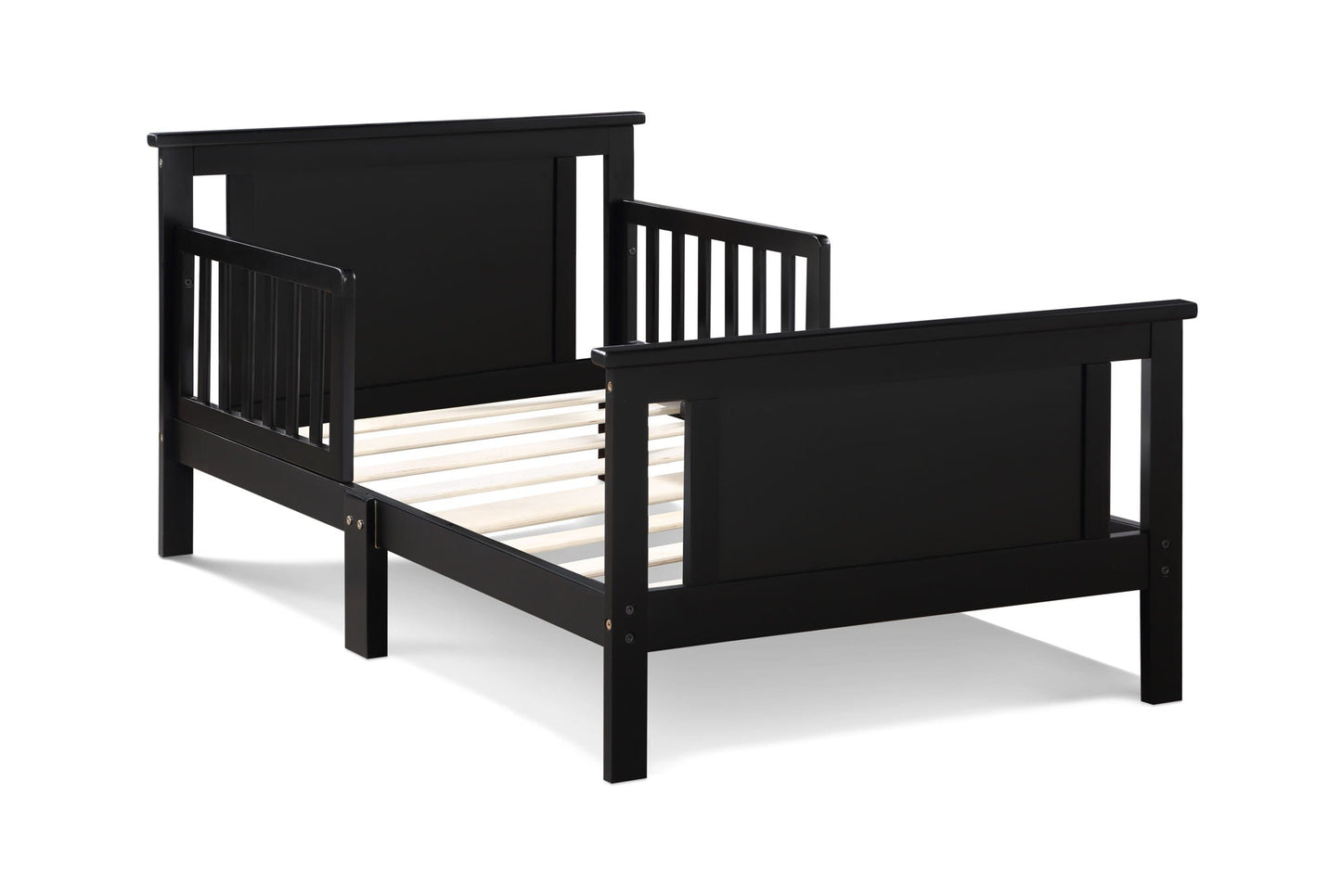 Connelly - Reversible Panel Toddler Bed, Black