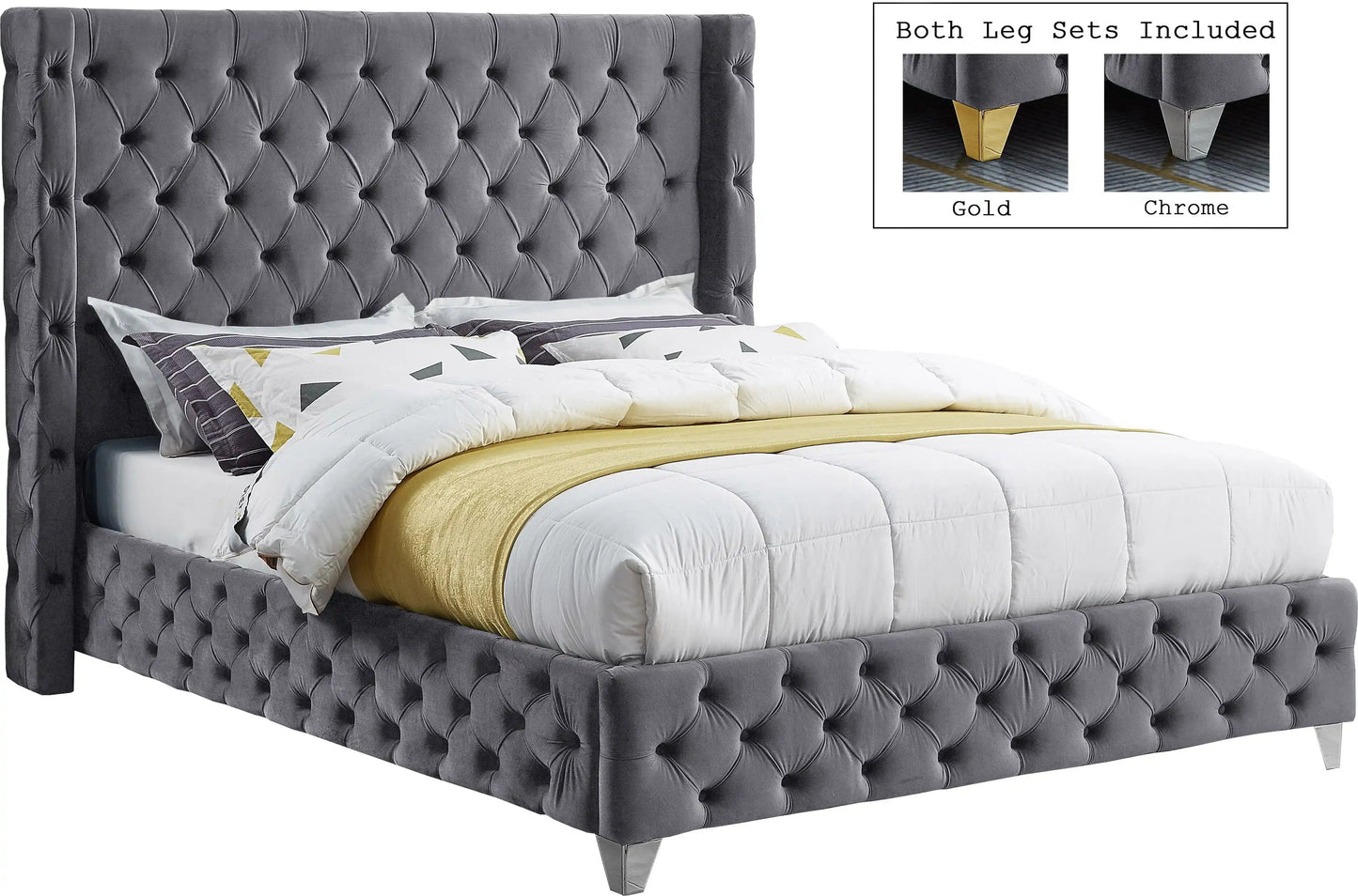Savan - Bed, Queen, Beige