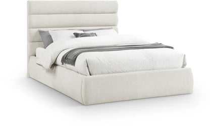 Adam - Linen Fabric Bed With 52 Headboard