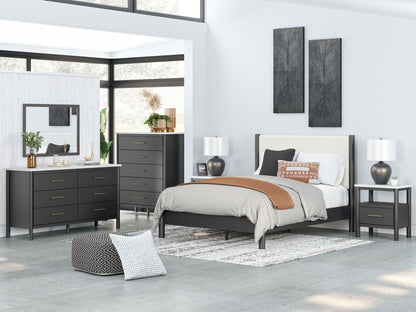 Cadmori - Panel Bedroom Set, Beige