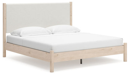 Cadmori - Panel Bedroom Set, Beige