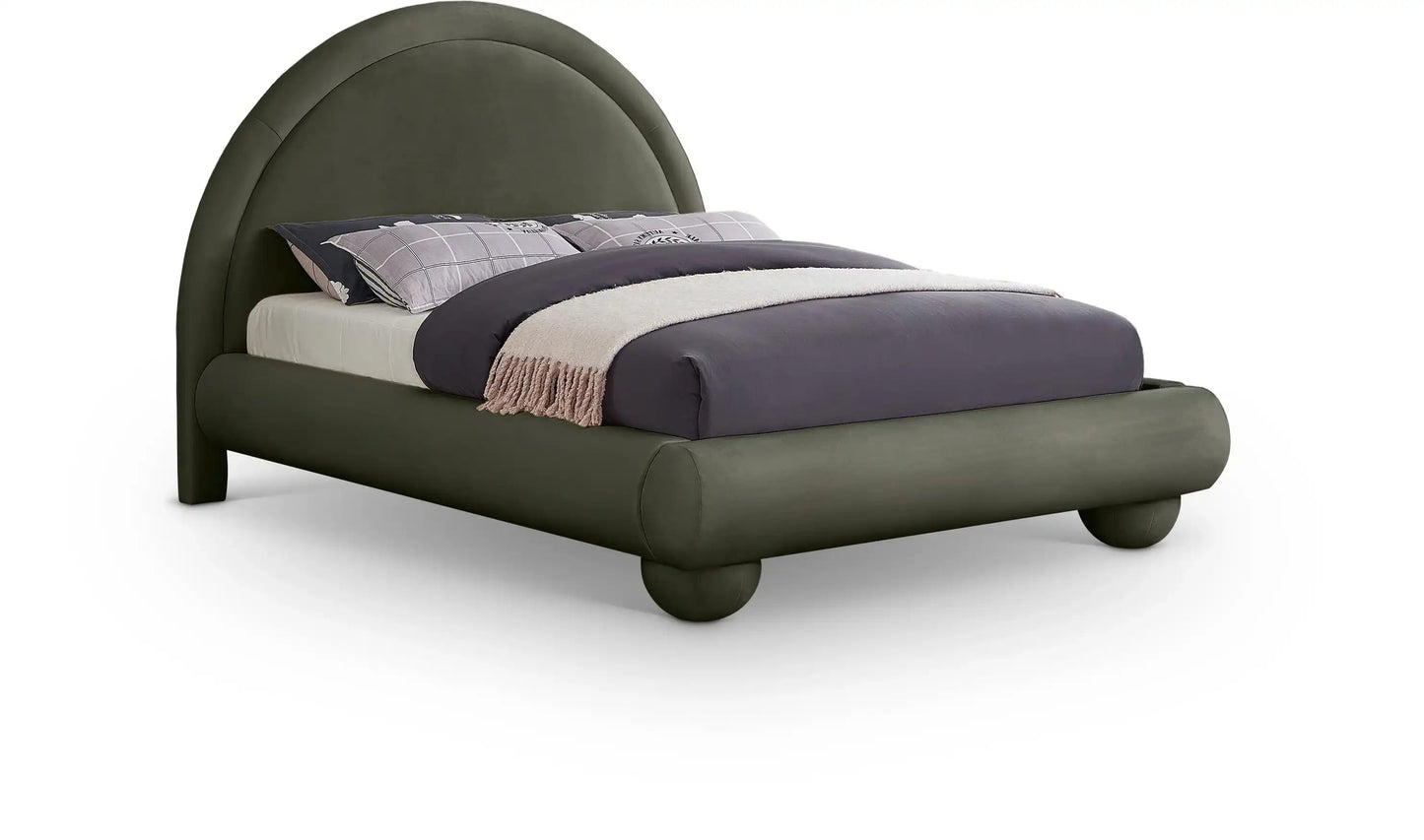 Madrid - Upholstered Bed, Full, Beige
