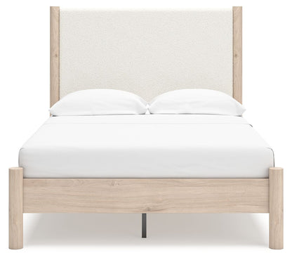 Cadmori - Panel Bedroom Set, Beige