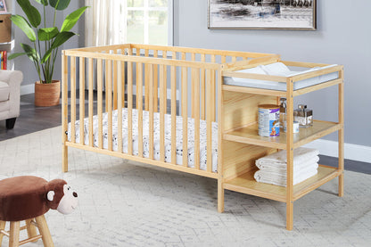 Palmer - 3-in-1 Convertible Crib / Changer Combo, Beige