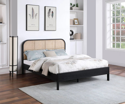 Siena - Bed, Full, Black