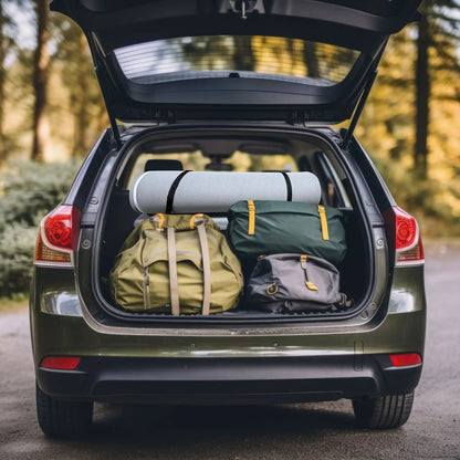 Memory Foam Camping Mattress, Foldable, Portable Comfort With Water Resistant Cover, Small Single, Dark Gray