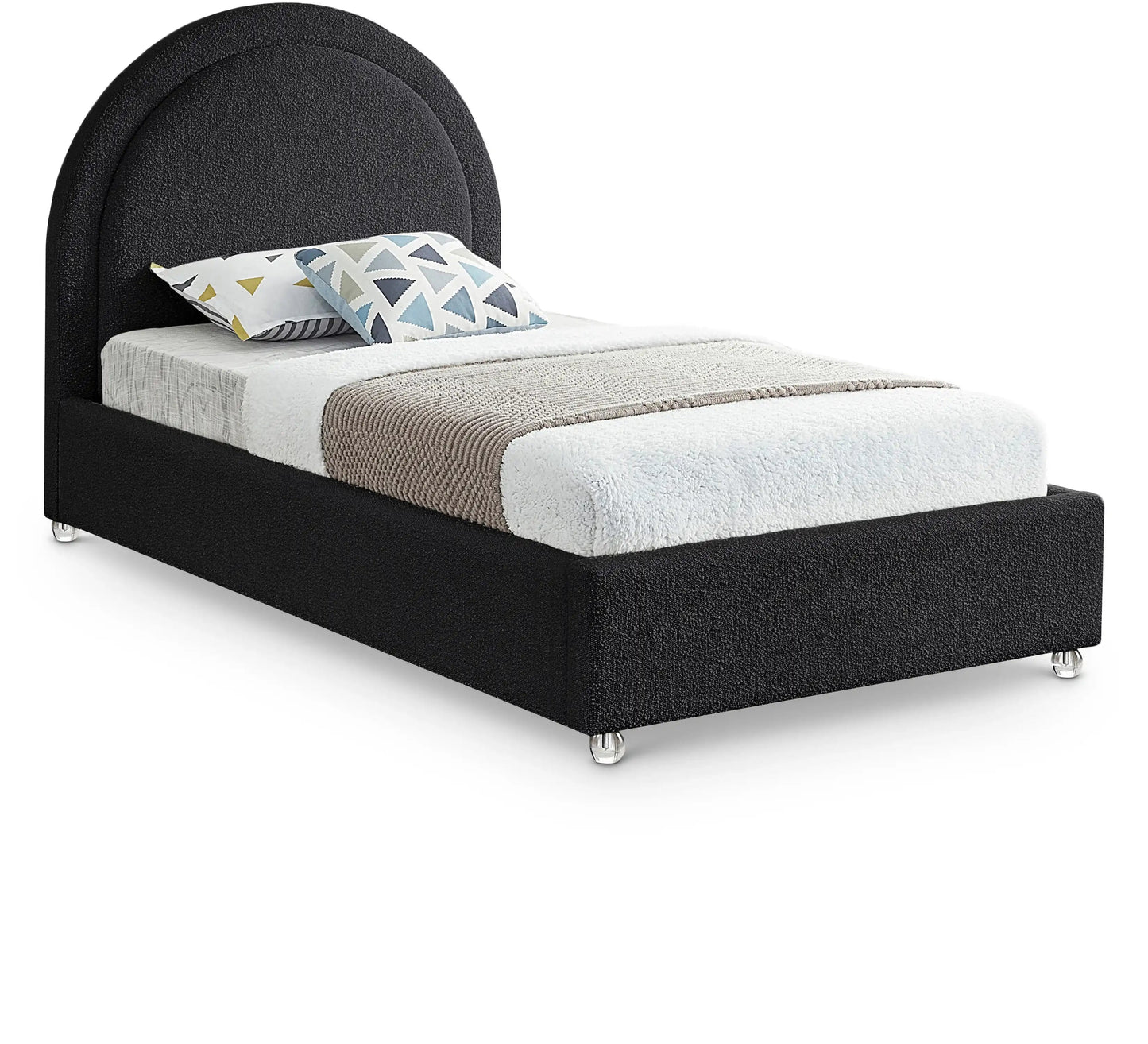 Milo - Bed, King, Black