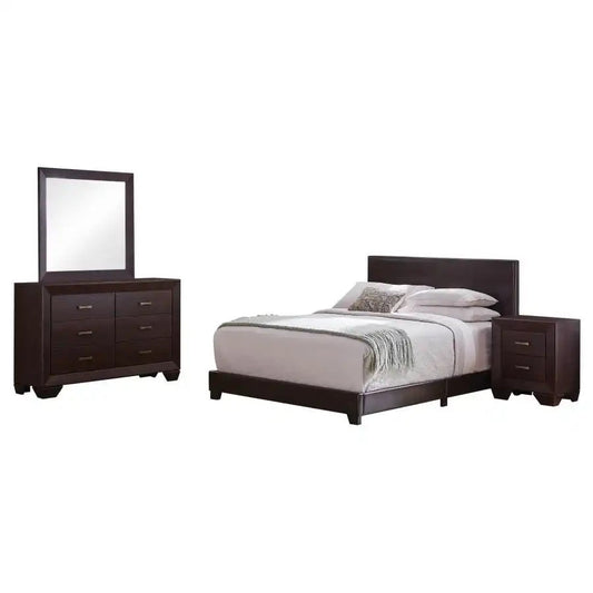 Dorian - Bedroom Set, Dark Brown
