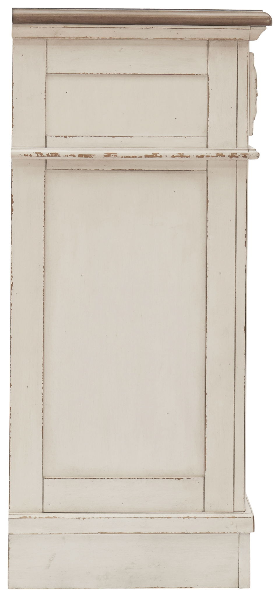 Realyn - Dresser, Mirror, White