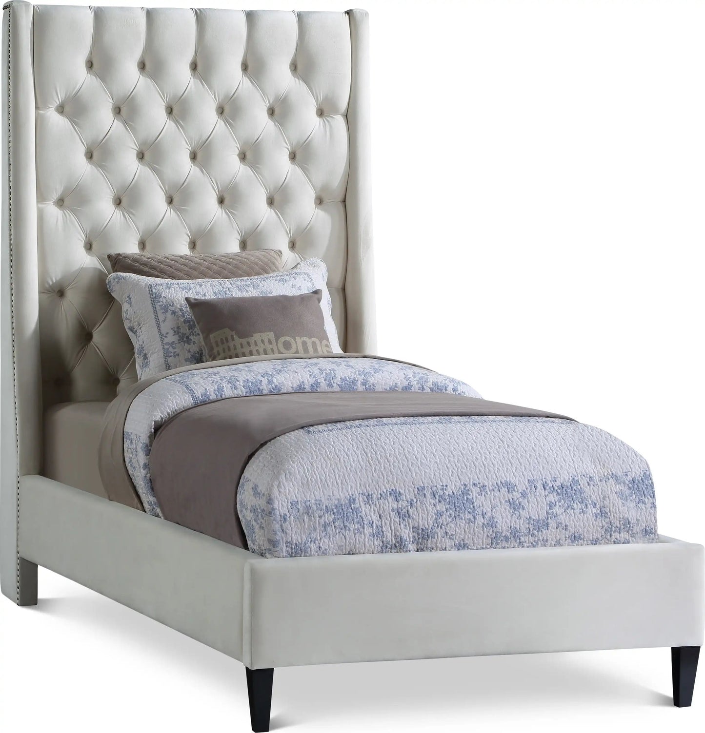 Fritz - Bed, Twin, Beige