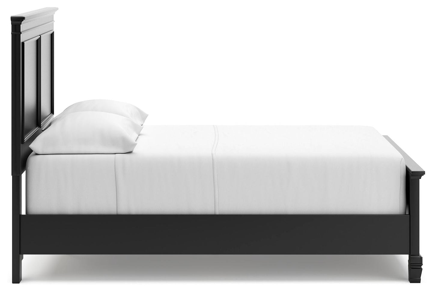 Lanolee - Panel Bed, Queen, Black