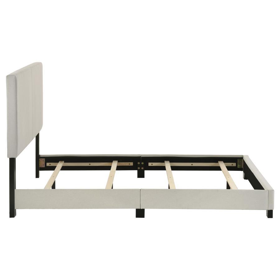 Dorian - Upholstered Panel Bed, Full, Black