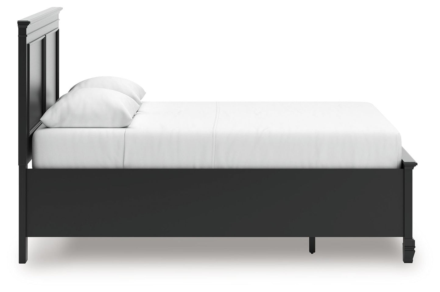 Lanolee - Panel Bed, Queen, Black