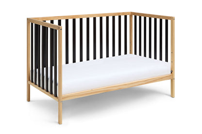 Deux - Remi 3-in-1 Convertible Island Crib, White