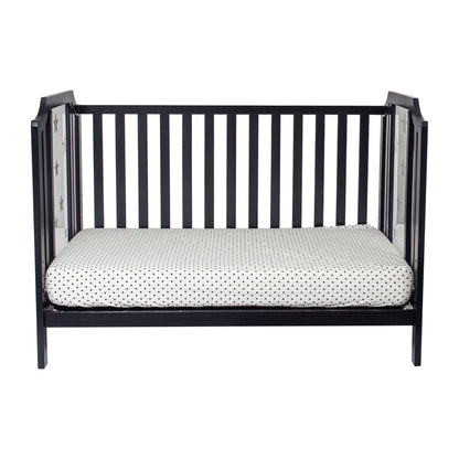 Celeste - 3-in-1 Convertible Island Crib, Black