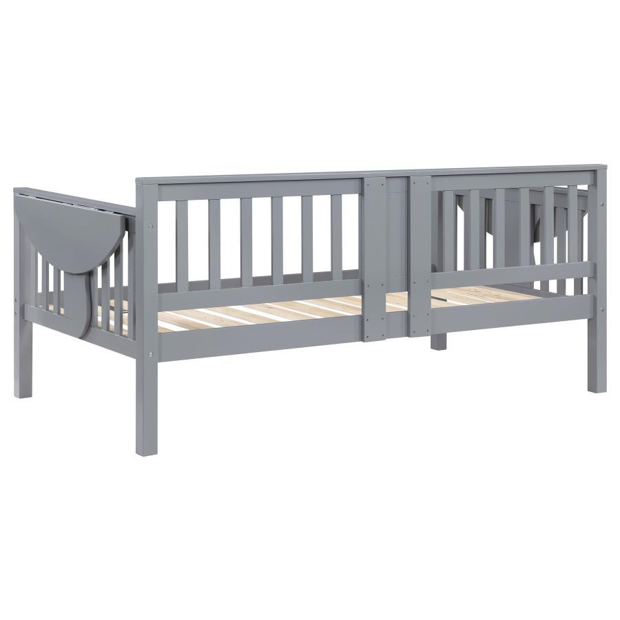 Bethany - Wood Daybed With Drop-Down Tables, White