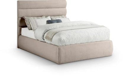Adam - Linen Fabric Bed With 52 Headboard