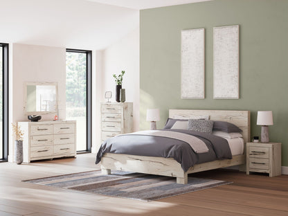 Lawroy - Panel Bed, Twin, Beige