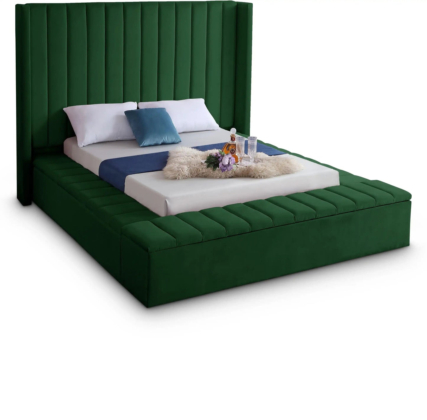 Kiki - Bed, King, Black