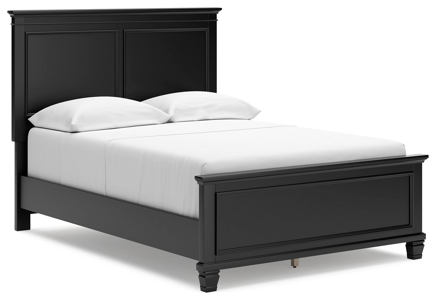 Lanolee - Panel Bed, Queen, Black