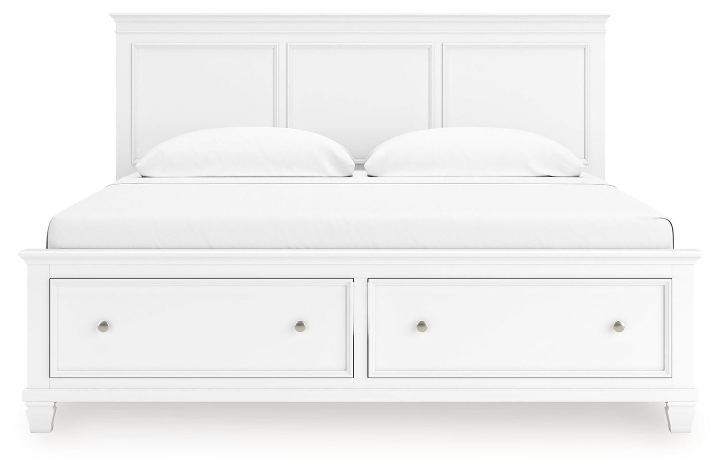 Fortman - Panel Bed, Full, White