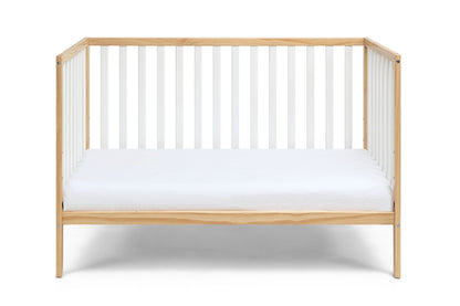 Deux - Remi 3-in-1 Convertible Island Crib, White