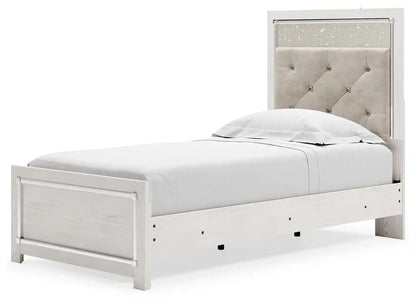 Altyra - Panel Bed, Twin, White