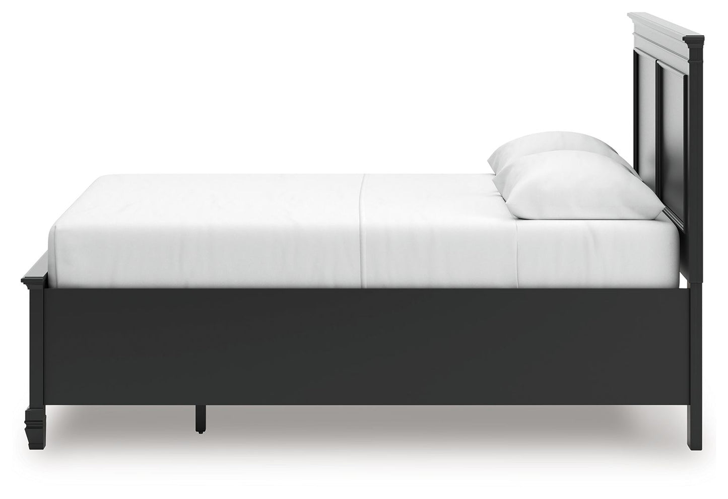 Lanolee - Panel Bed, Queen, Black