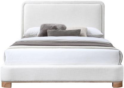 Nolita - Bed With Natural Base, Full, White