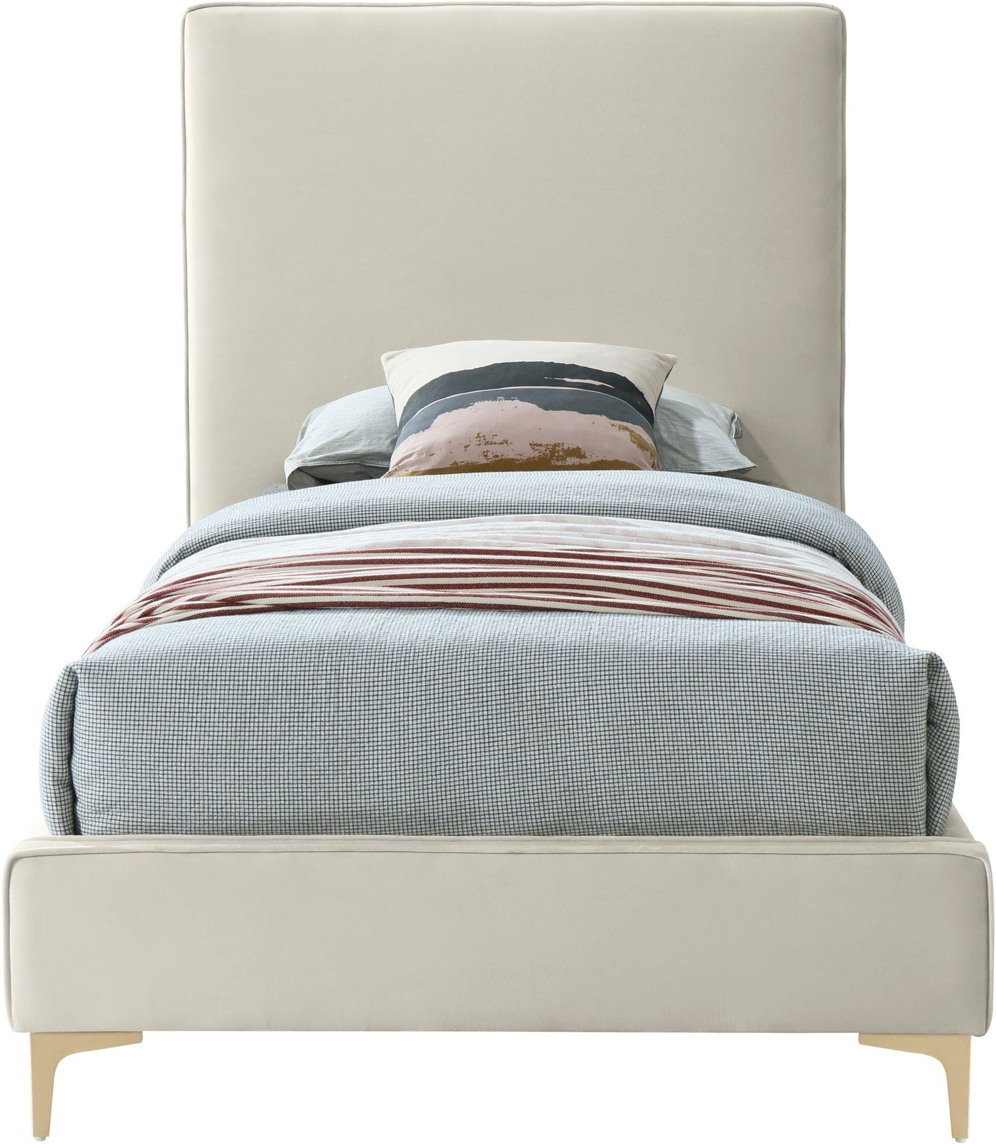 Geri - Bed, Full, Beige