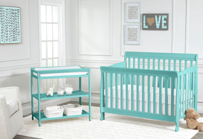 Riley - 4-in-1 Convertible Crib, Light Blue