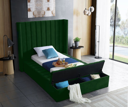 Kiki - Bed, King, Black