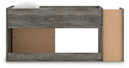 Frandern - Loft Bed, Twin, Gray
