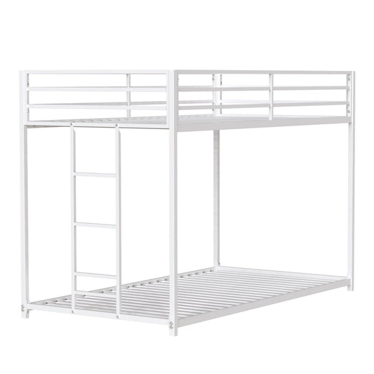 Adam - Metal Bunk Bed, Twin over Full, Black
