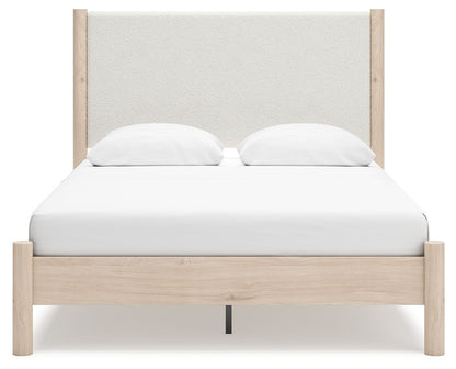 Cadmori - Panel Bedroom Set, Beige