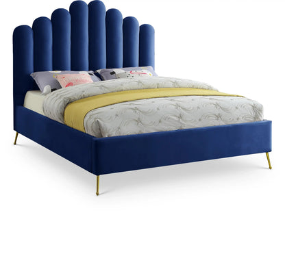 Lily - Bed, King, Blue