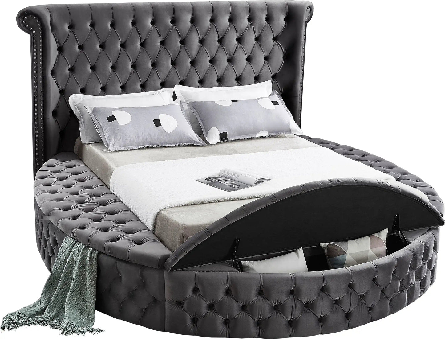 Luxus - Bed, Twin, Black