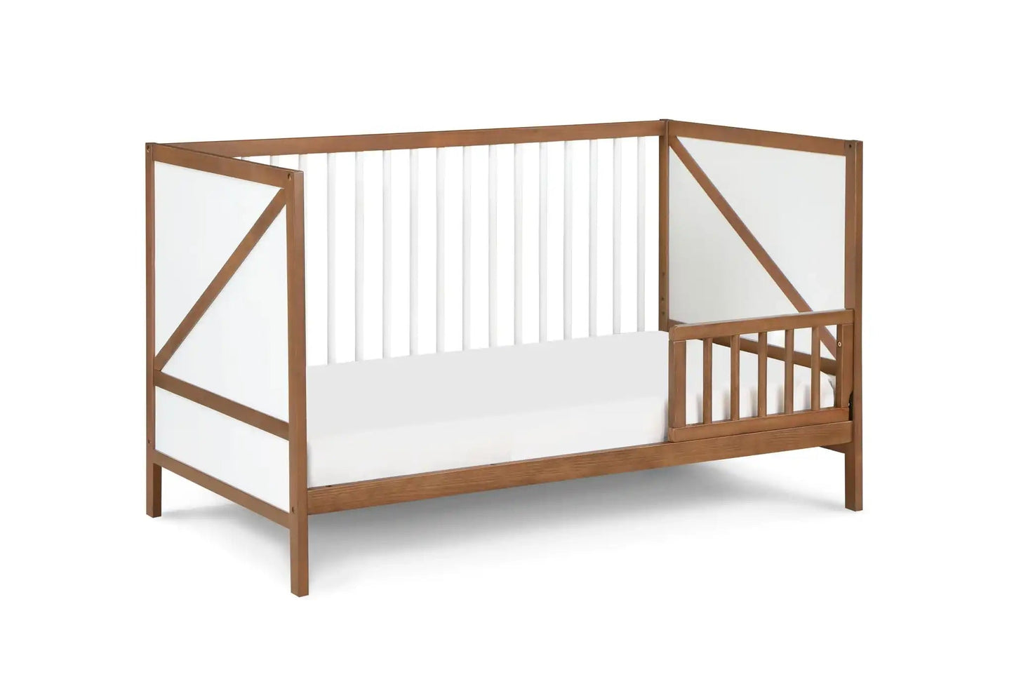 Pixie Zen - 3-in-1 Crib - Walnut, Light Brown