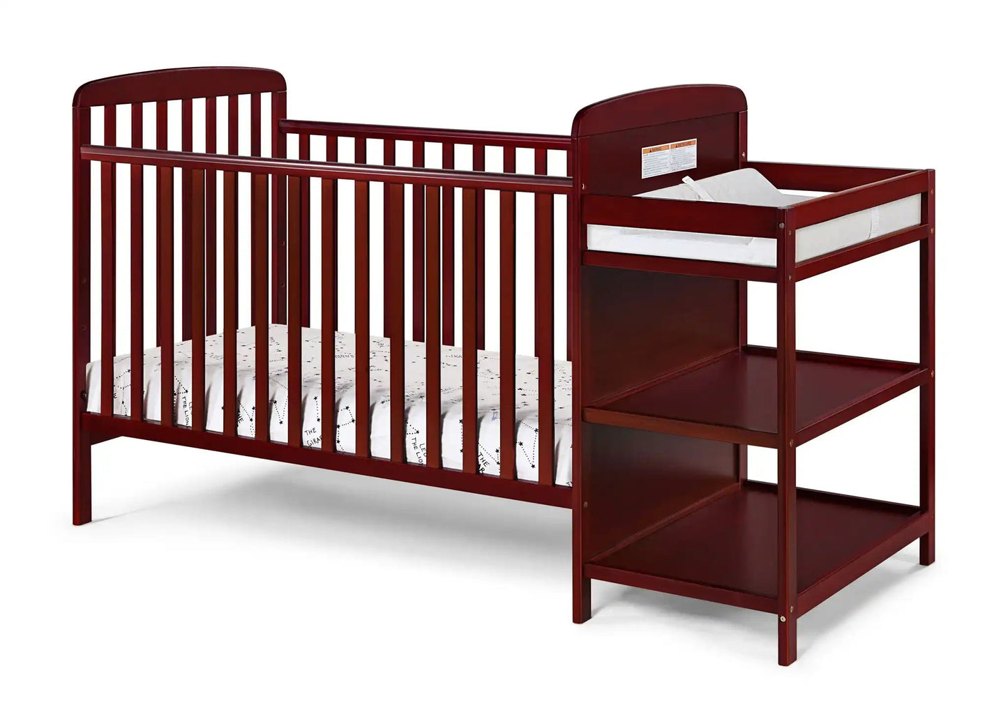 Ramsey - Crib / Changer Combo, Dark Brown