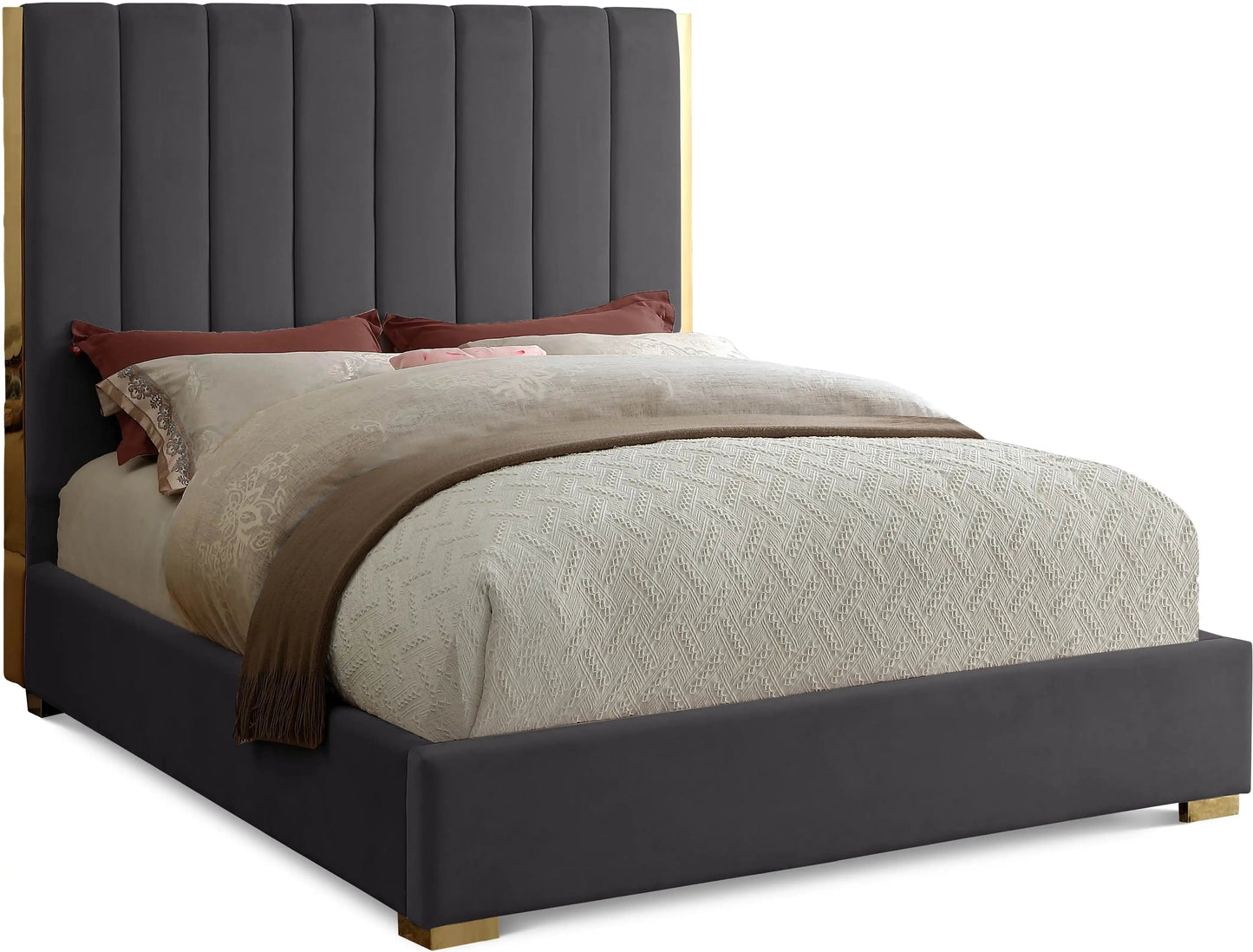 Becca - Bed, Queen, Black