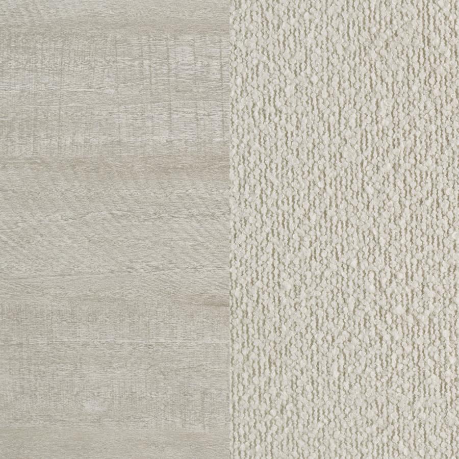 Trenton - Wood Panel Bed, Full, Beige