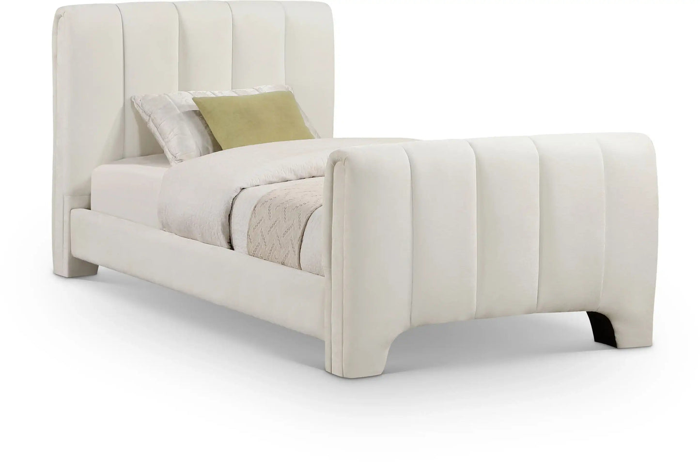 Camila - Bed, Full, Beige