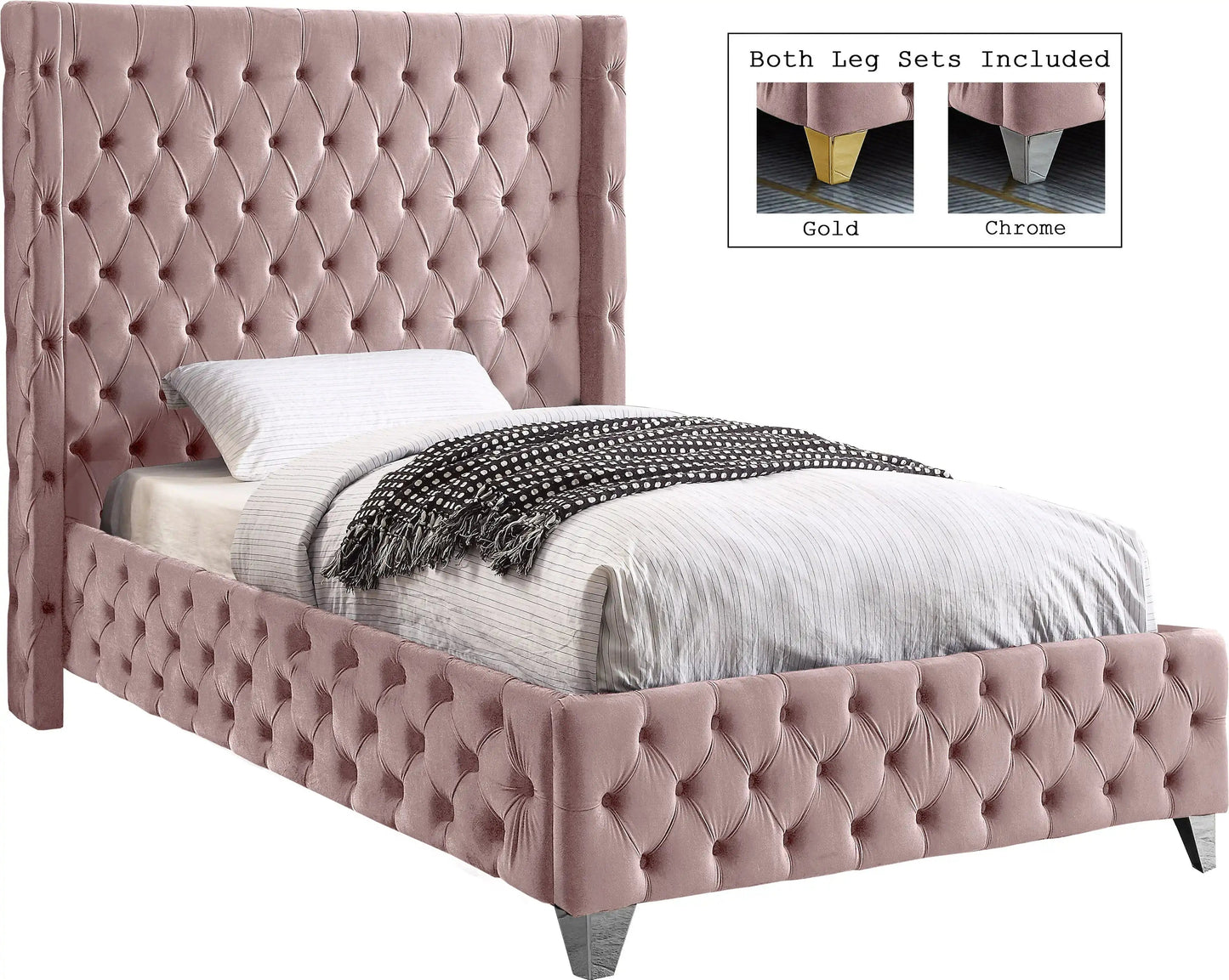 Savan - Bed, Queen, Beige