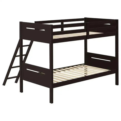 Littleton - Bunk Bed, Twin over Twin, Black