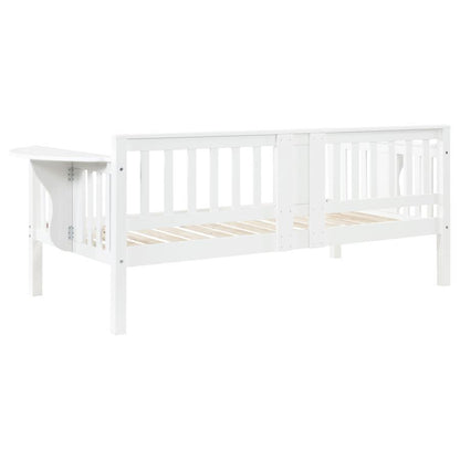 Bethany - Wood Daybed With Drop-Down Tables, White